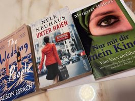 3 Bücher / Thriller / Deutsch / Englisch / Roman