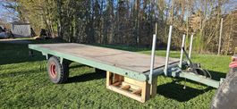 Brückenwagen Ballenwagen Rungenwagen 1 Achs Anhänger Agrar