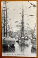 MARSEILLE - Bateaux dans le Port 1906