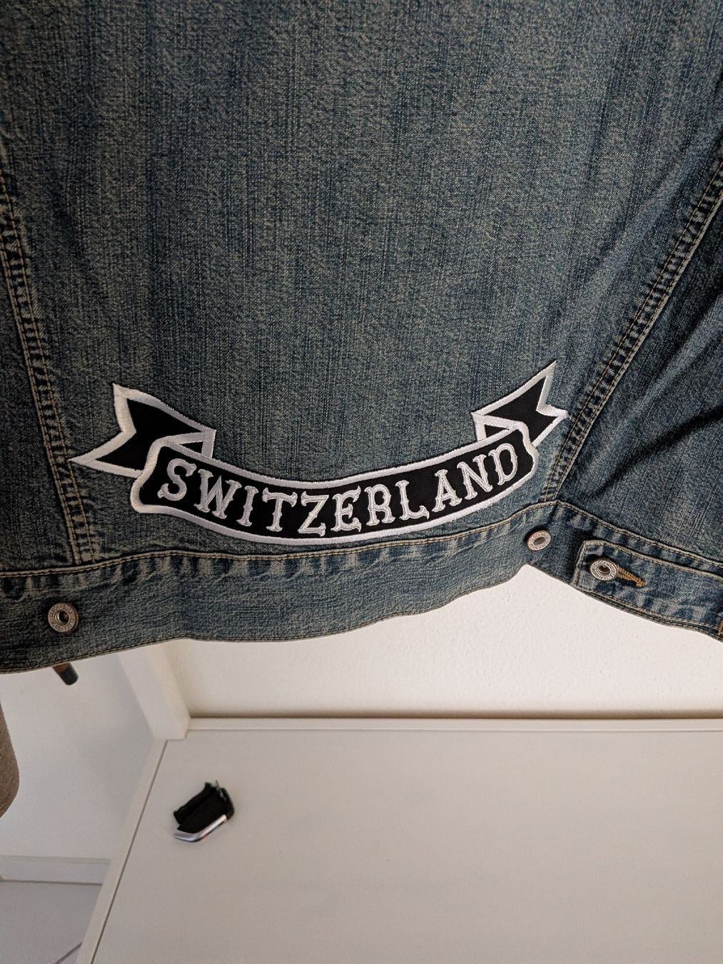 Giacche: Jeansjacke Grösse L - Mofa / Töffli Rocker – Usato da Benglen venduto da Myx81 4