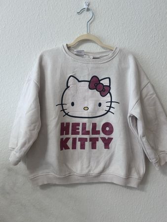 Sweat Hello Kitty, Zara, taille 104cm, bien porté
