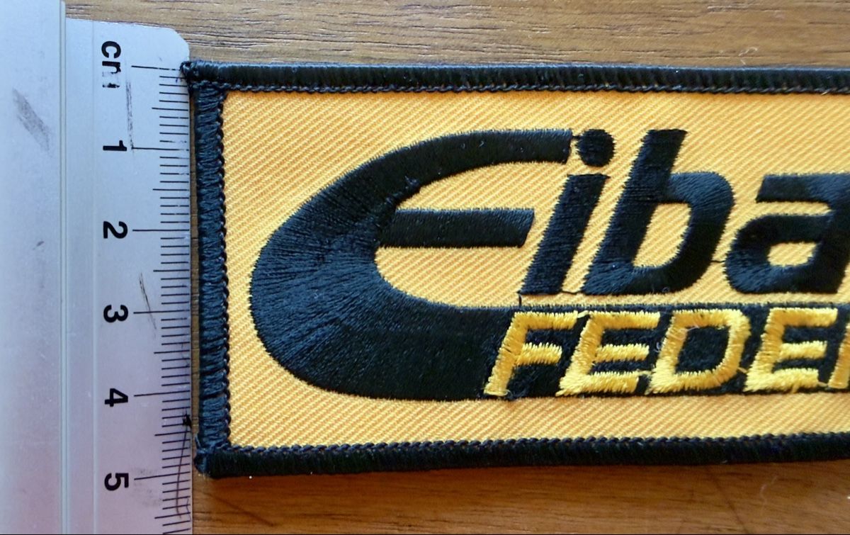 Patches: Aufnäher Stick Stoff Patch Eibach Federn – Neu (gemäss Beschreibung) aus Haegendorf von Chruege 1