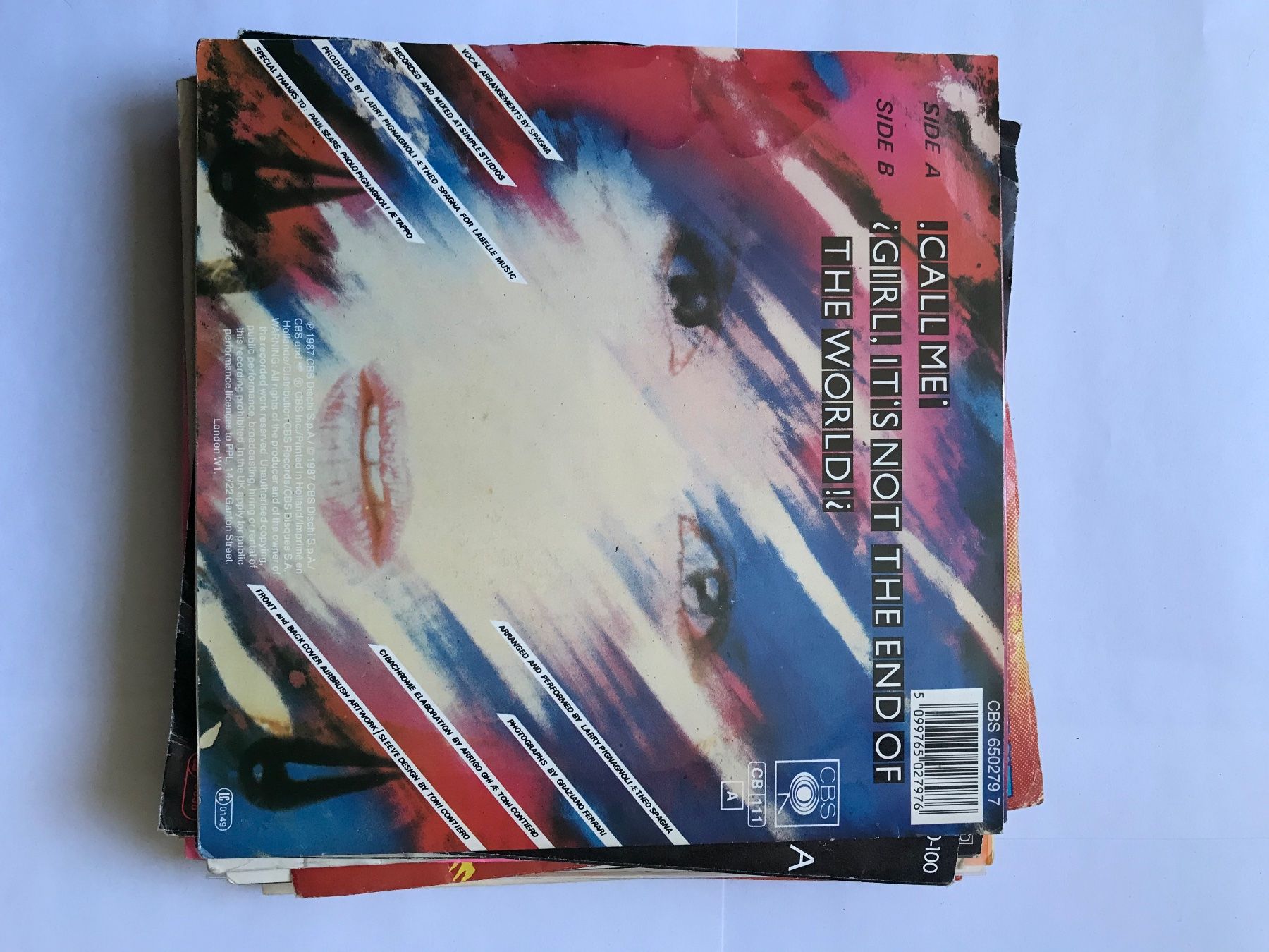 Schallplatten: single, spagna, „call me“ – Gebraucht aus liestal von makai05 1