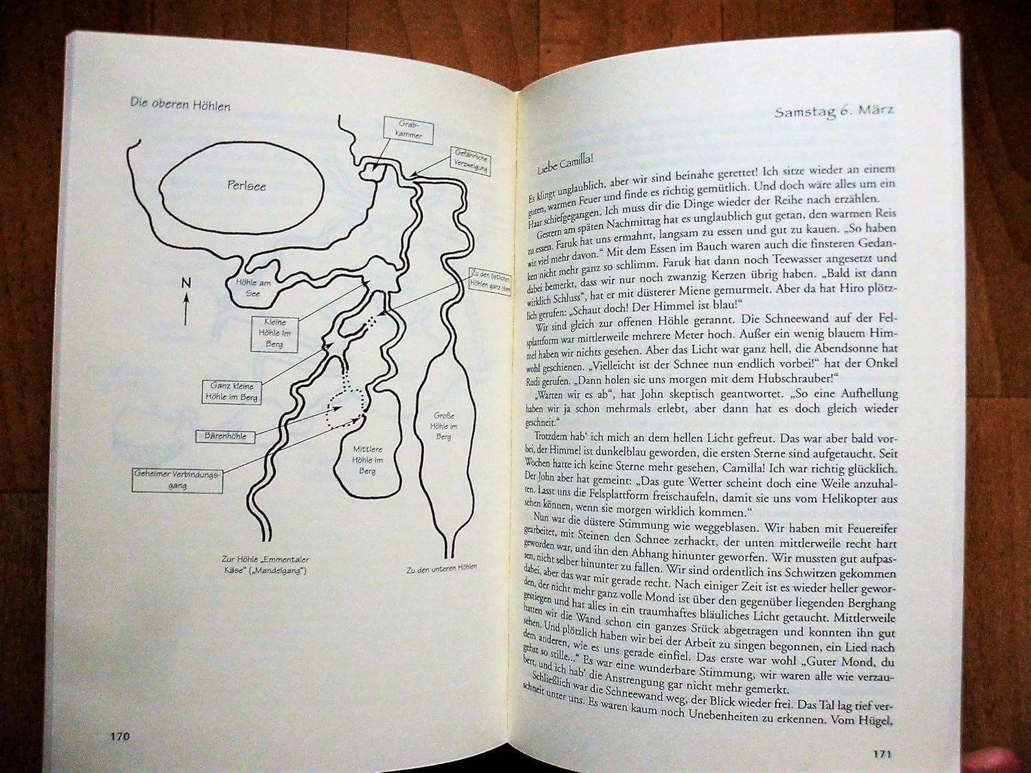 Libri: Gefangen im Schnee: Höhlenabenteuer mit Märchen, G. Horowitz – Usato da Basel venduto da Luge 2