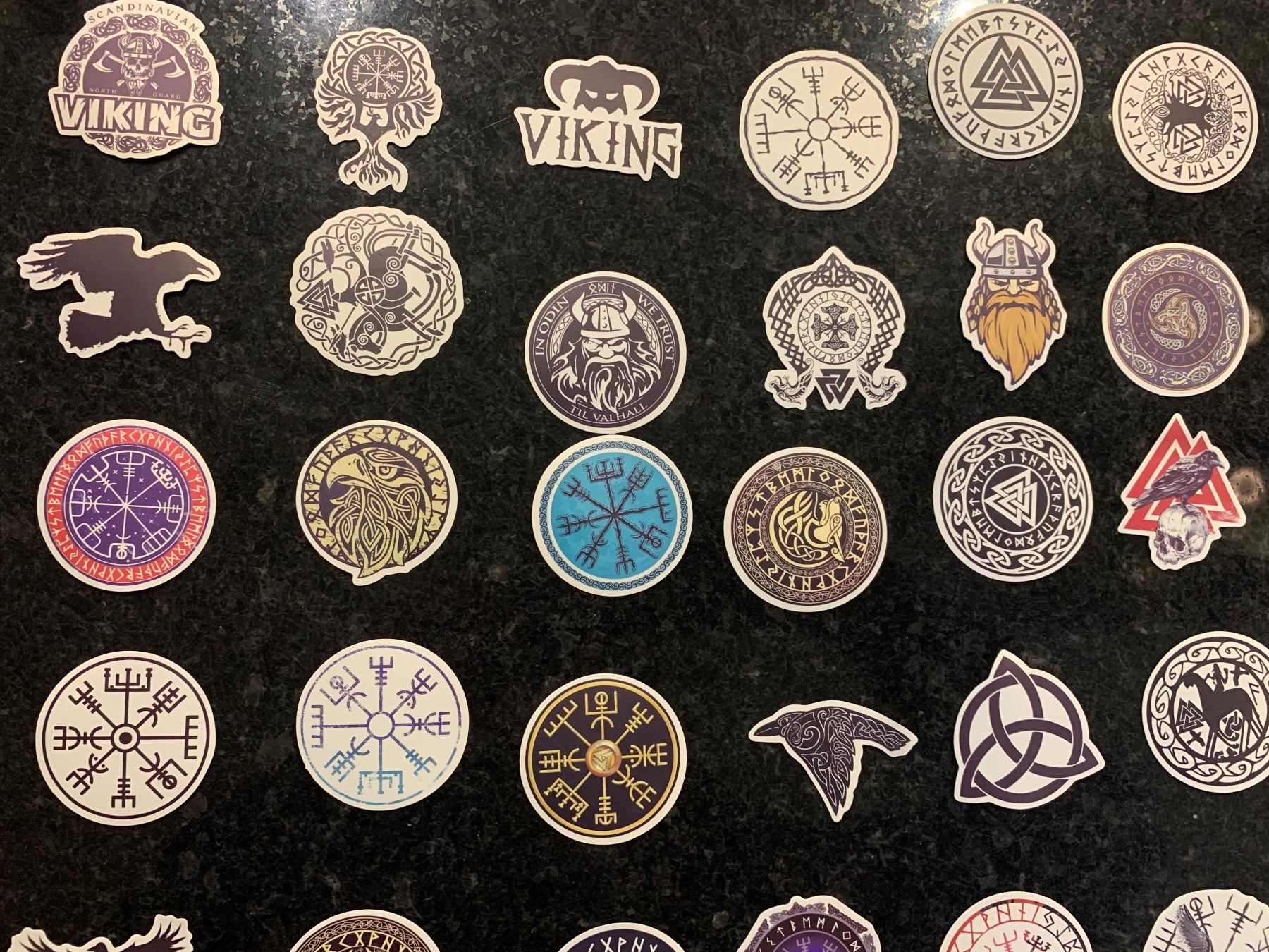 Aufkleber: Sticker, VIKINGS, Aufkleber – Neu und originalverpackt aus Rorschach von lobosch1 3