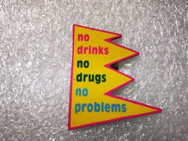 Ansteckpin 13: Say no to drugs