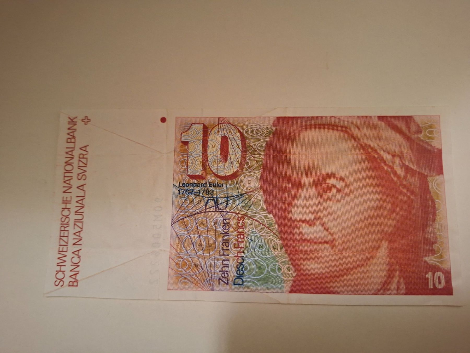 10 CHF Note - Schweizer Banknote - Top Zustand! Sammler! (Gebraucht) in ...