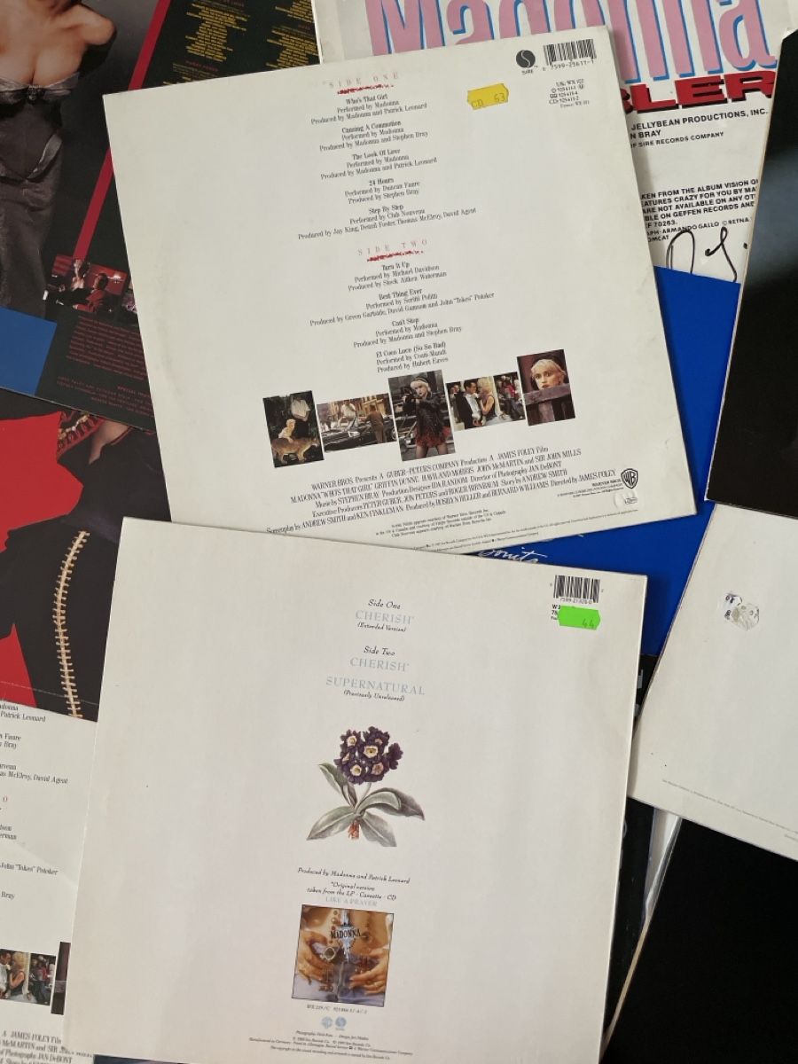 Dischi in vinile: Vinyles Madonna collection variée 33T – Usato da Le Grand-Saconnex venduto da sav_dfj7 2