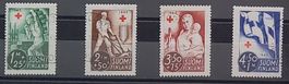 Finnland Rotes Kreuz 1945, Serie gestempelt