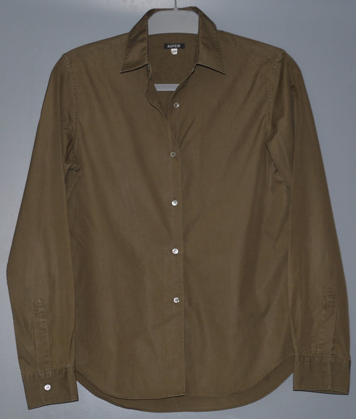 Aspesi Blusen: ASPESI Baumwollhemd / chemise en coton .40 – Gebraucht aus Collonges von Auganien