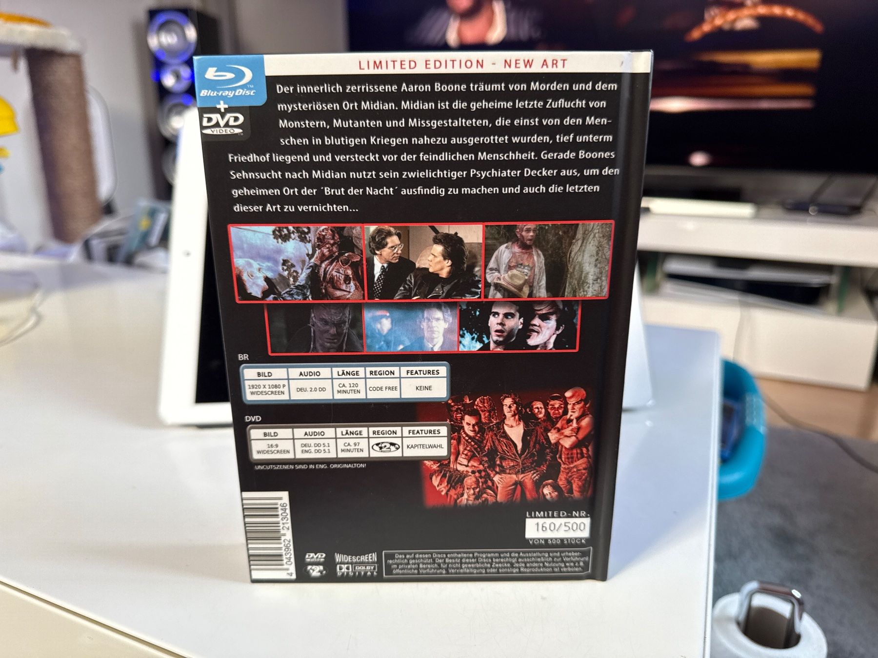 Tutti i DVDs: Clive Barker's Cabal Mediabook Vergriffen – Usato da Allschwil venduto da meeresperle 1