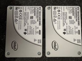 2x Intel SSD 480GB 2.5" SATA