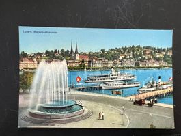 AK ca 1930 Luzern Wagenbachbrunnen  ungelaufen   (G1046)