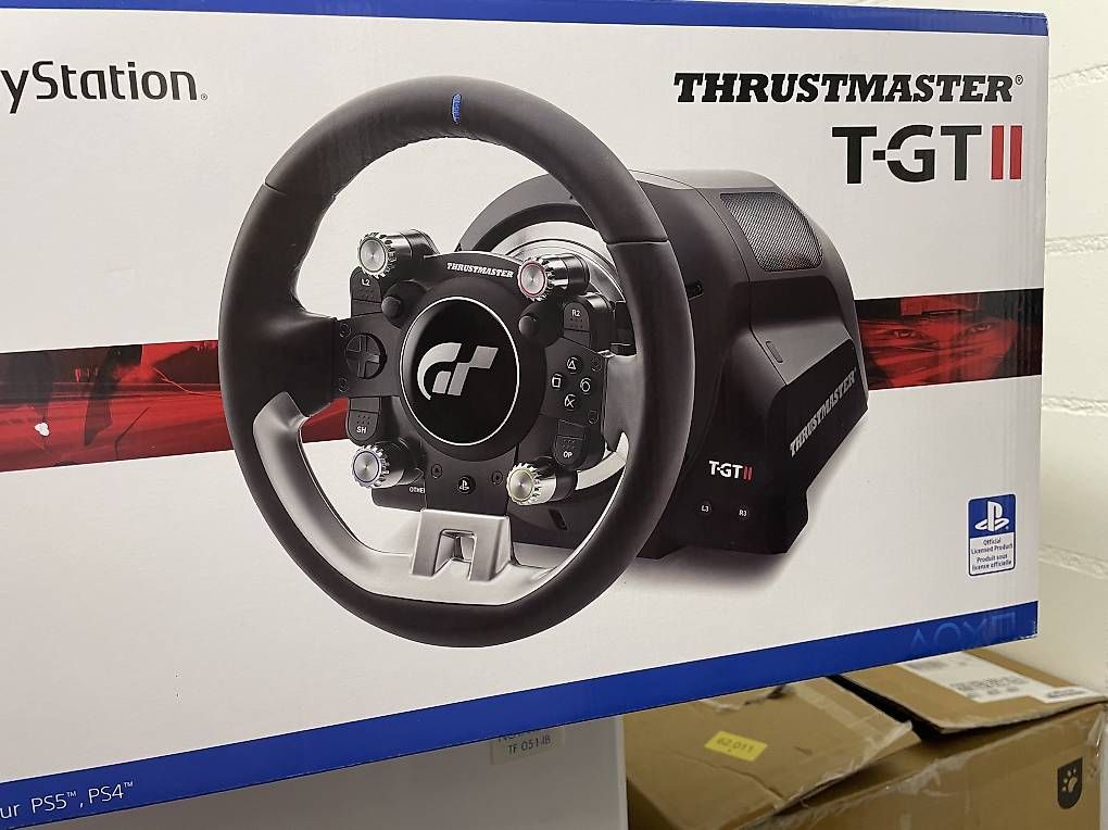Thrustmaster Controller: Gaming Lenkrad Thrustmaster T-GT II PS5 gebraucht</div> – Usato da Bubikon venduto da ian_5fvz 2
