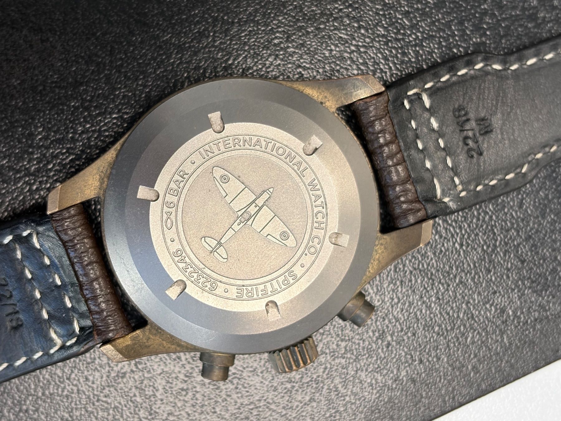IWC Uhren: IWC Bronze Pilot Spitfire Chronograph – Gebraucht aus Luzern von SibD 6