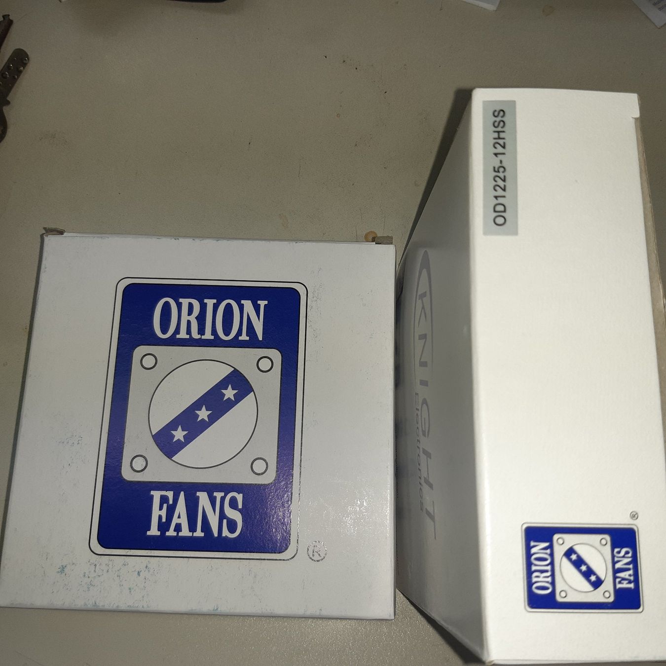 Componenti elettronici: Lüfter 12VDC ORION OD1225-12HSS – Nuovo e nell'imballaggio originale da Fehraltorf venduto da STEMAC01TK