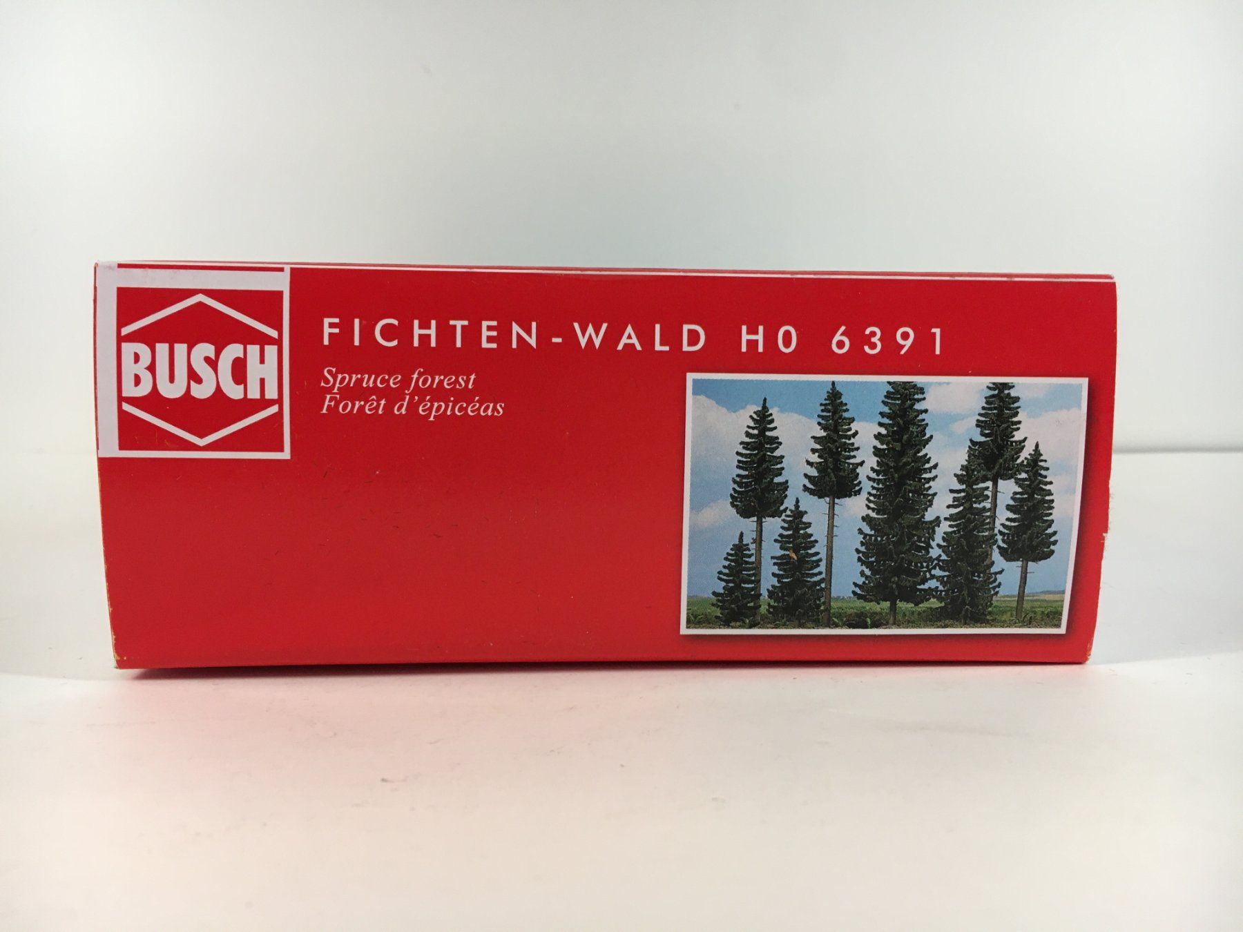 Busch Modellini di ferrovie: Busch H0 6391 Fichten-Wald – Nuovo e nell'imballaggio originale da Rodersdorf venduto da Joerg11 1