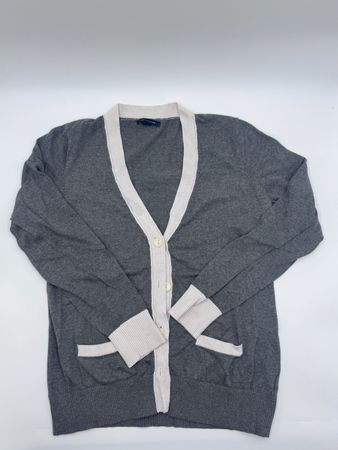 Graue Strickjacke von Tommy Hilfiger, Grösse L, Top!