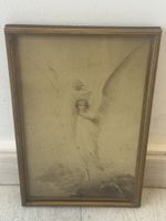 Photogravure ancienne « L'Âme Humaine » de Luis Ricardo