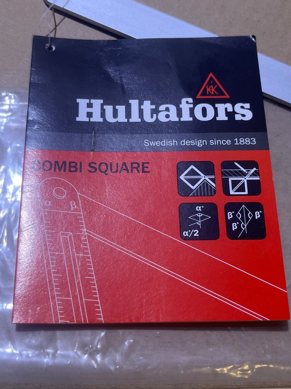 Misurare: Hultafors Combi Square Winkelmessgerät 13633.00.000 – Nuovo e nell'imballaggio originale da Tann venduto da Mad_less 1