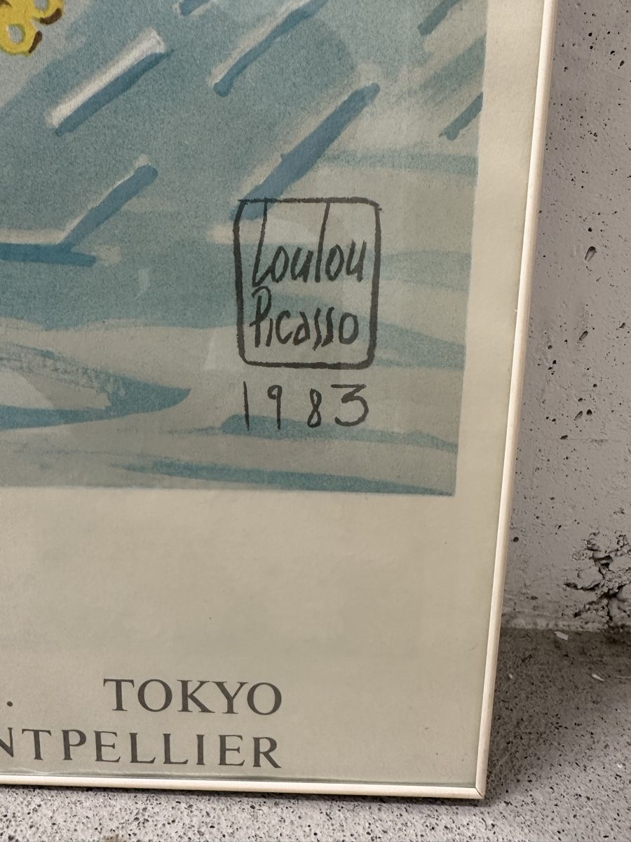Foto & Immagini: Picasso Werbeplakat Poster Vintage 1983 – Usato da Ebikon venduto da Gaenggeliwaar 4