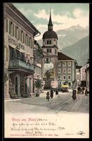 Altdorf, Strassenansicht mit Hotel Löwe