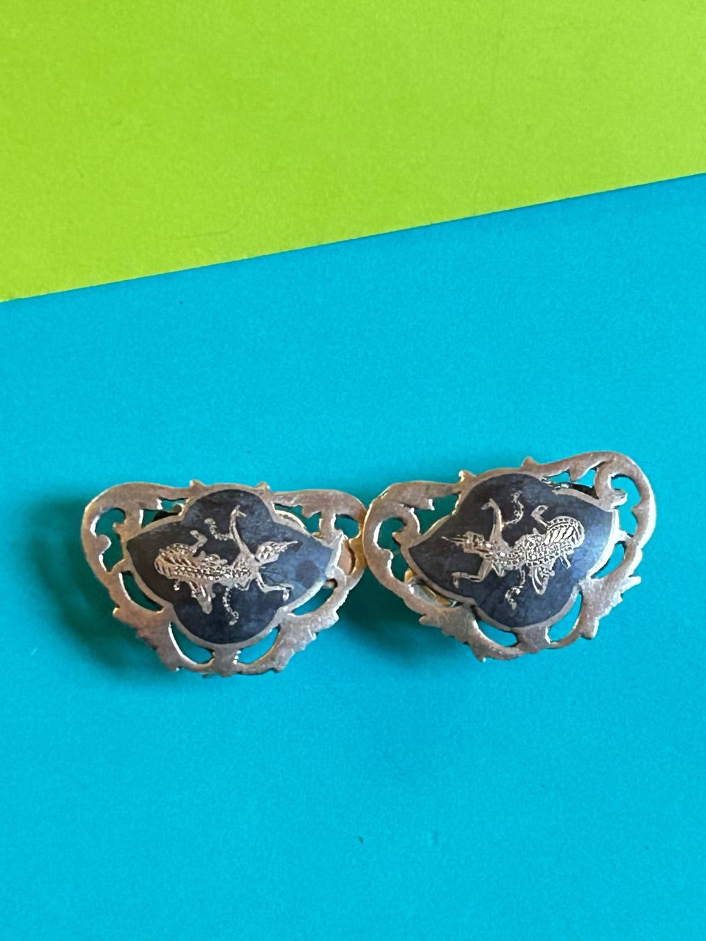 Orecchini pendenti & Orecchini a lobo: Silber OhrenClips  Tänzerin "Siam" Sterling Silber 925 – Usato da Dittingen venduto da Bellevista 1