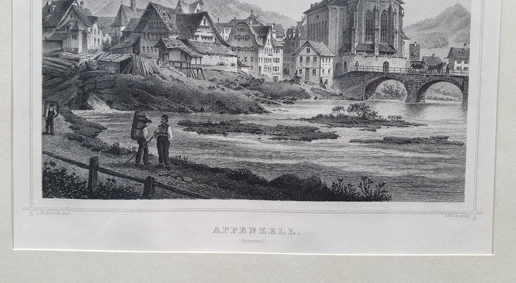 Incisioni: Bild - Stich von Appenzell – Usato da Kreuzlingen venduto da Rschweiz1 1