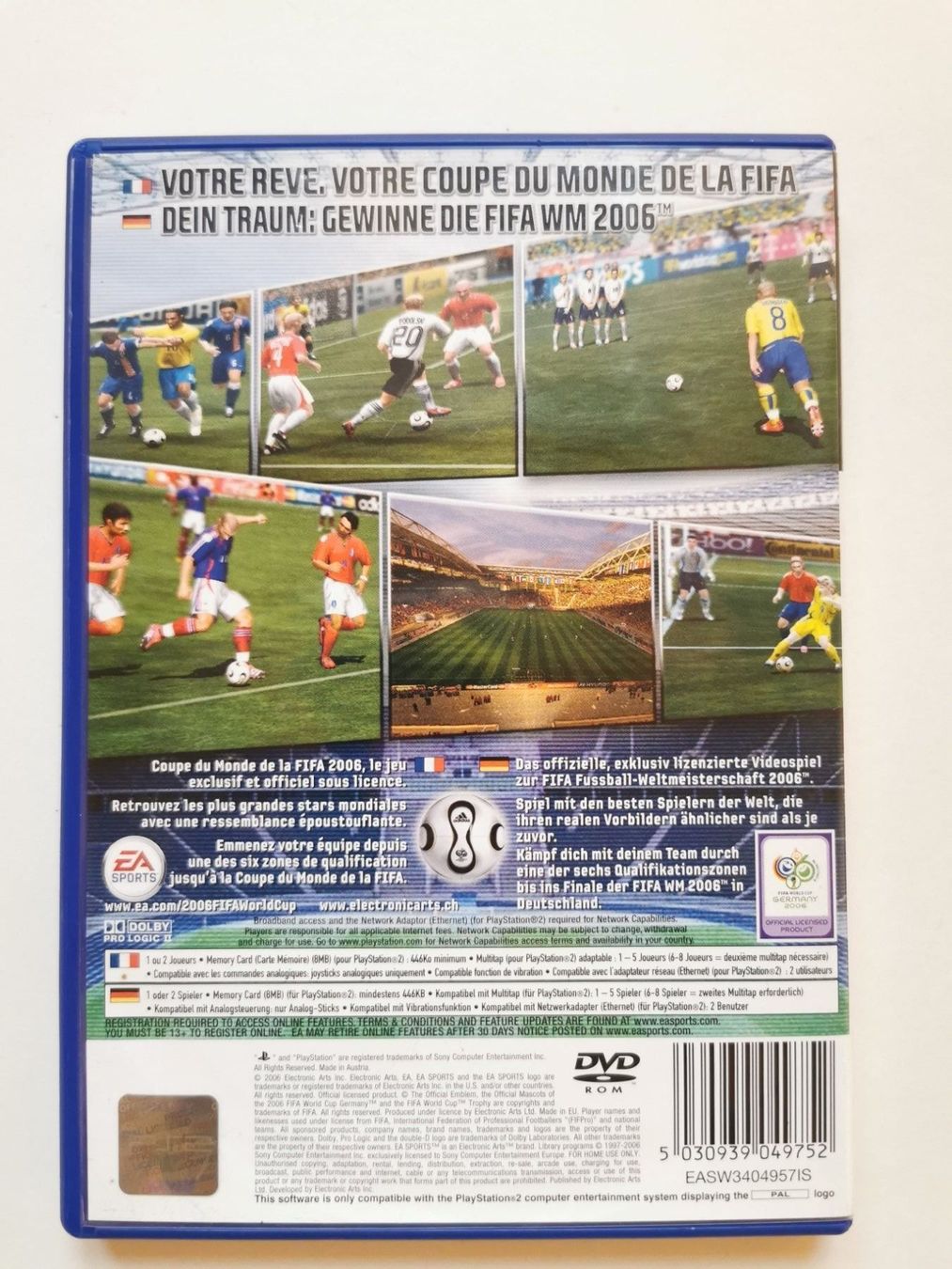 Sony Giochi: Ps 2 - Fifa World Cup Germany 2006 – Usato da Lenzburg venduto da eyworld 2