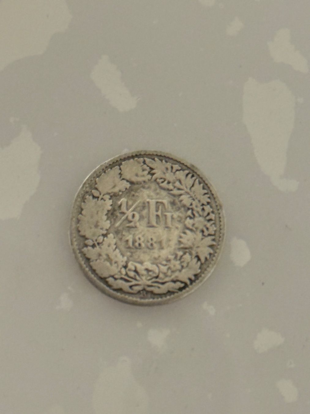 Tutti le monete: 1/2 Franken 1881  Rar – Usato da Wallisellen venduto da SWISS_SILVER1