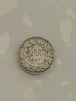 1/2 Franken 1881  Rar