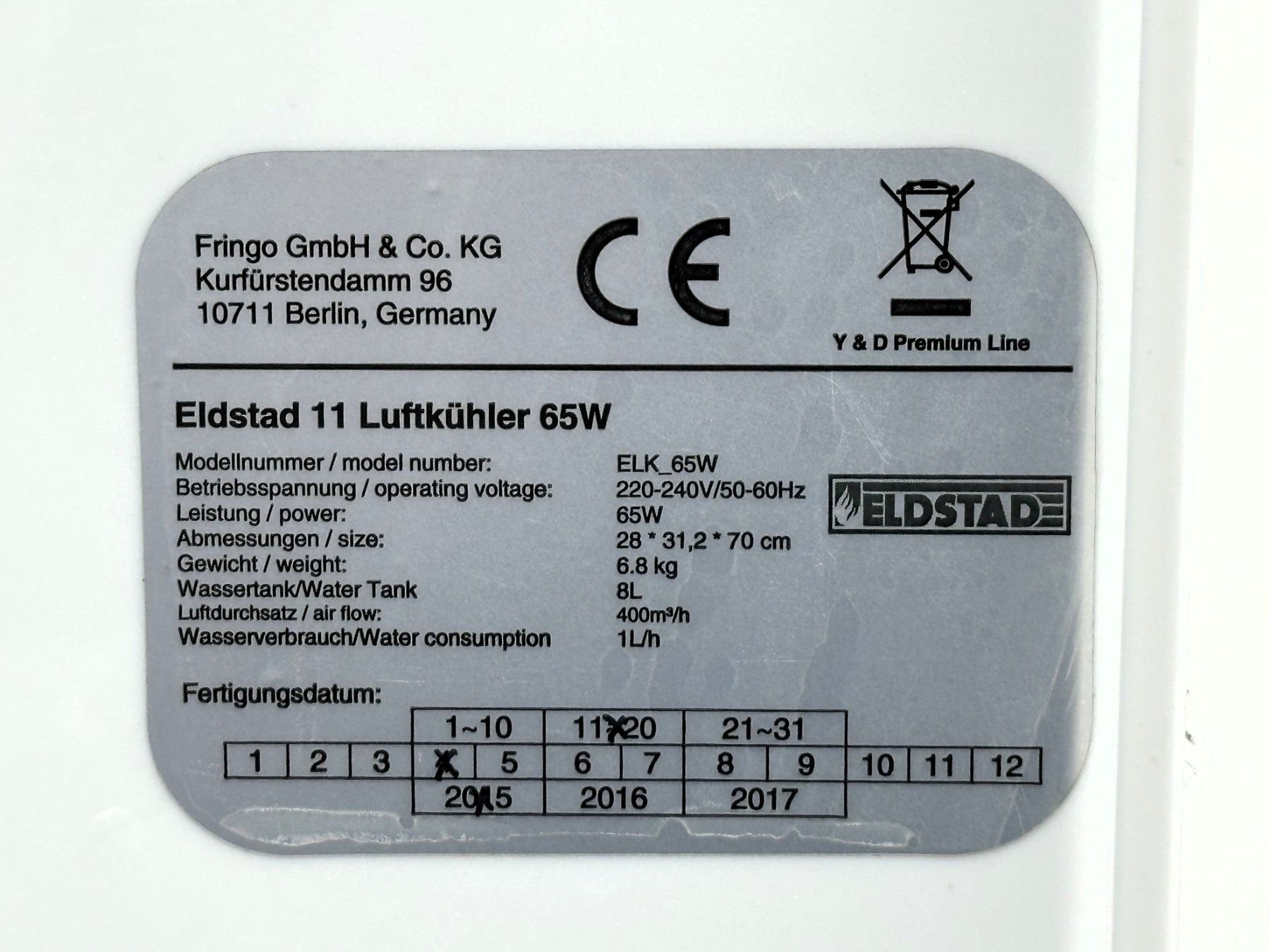 Bombes aérosol: Luftkühler, Eldstad 11, 65W – D'occasion à Zürich par alocinnovregnes 7
