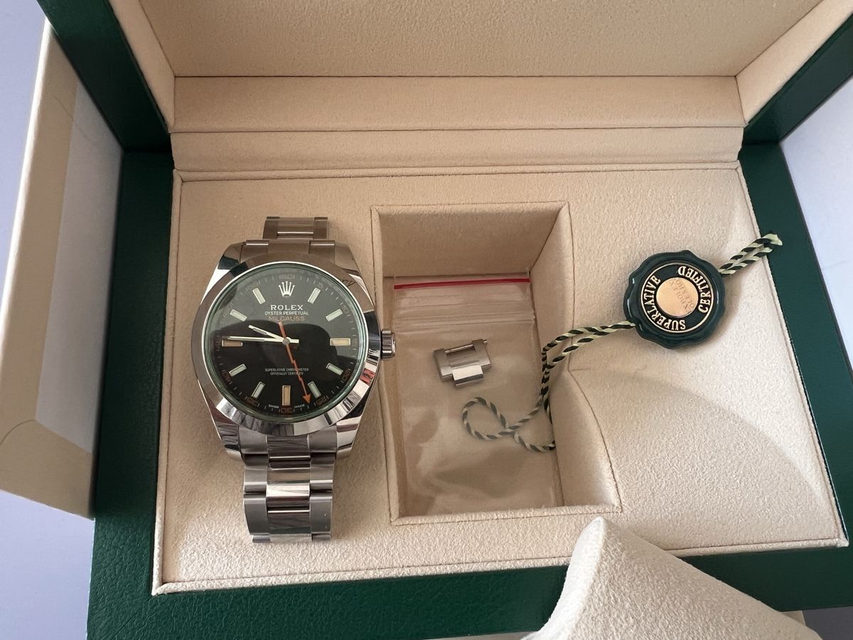 Rolex Uhren: Rolex Milgauss  – Gebraucht aus Riehen von salc 3