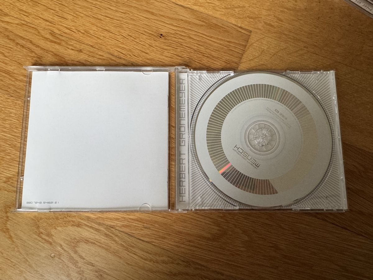 CD: Herbert Grönemeyer MENSCH CD 2002 – Usato da Zürich venduto da wtpooh 1