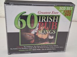 3CD + DVD  60 Irish Pub Songs