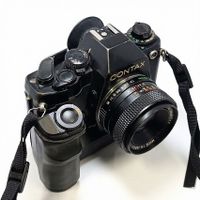 Contax 159MM + Yashica 1:1.7/50mm + Winder W7