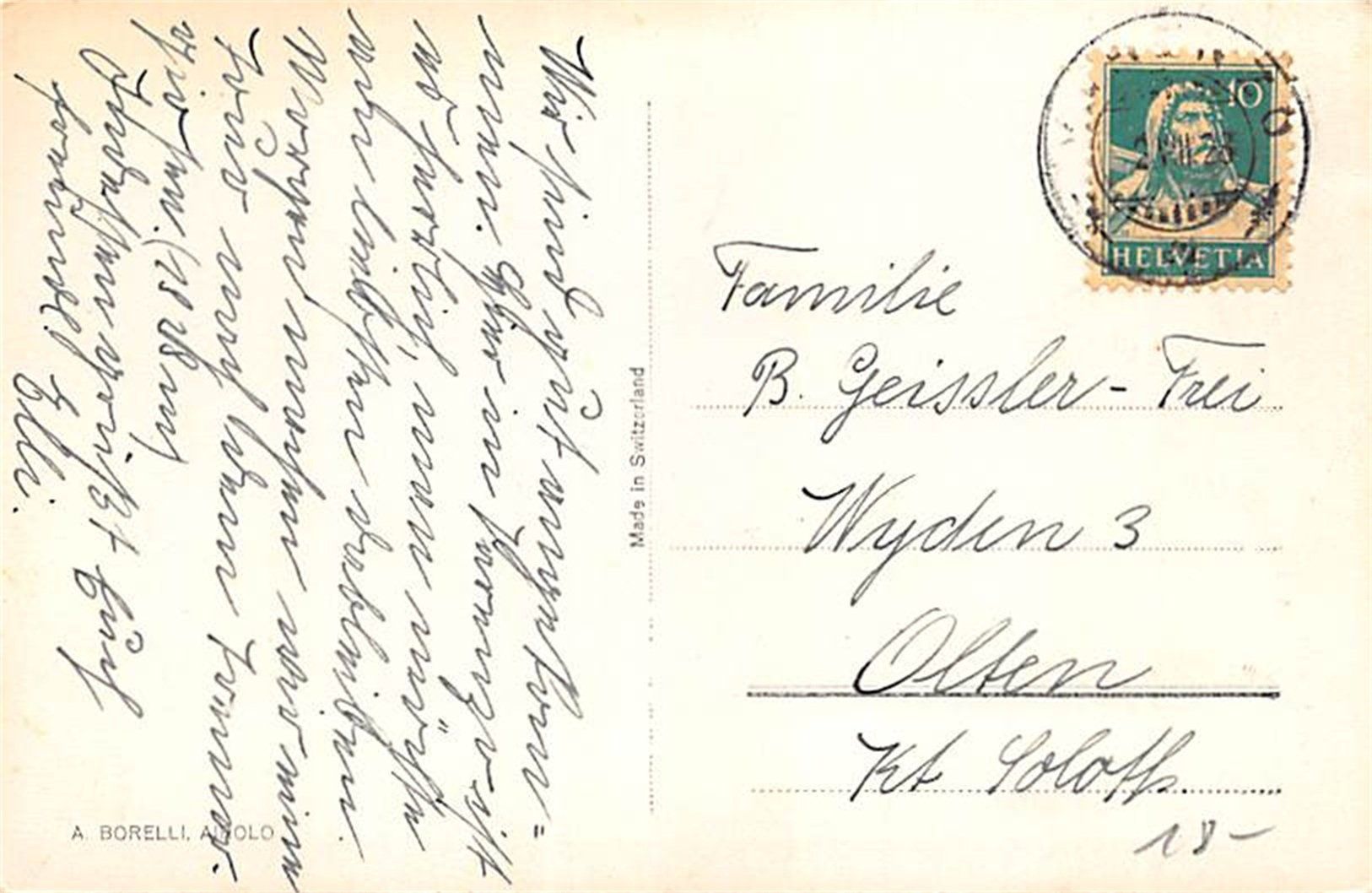 Cartoline postali: Piora, lago Ritom – Usato da Ottikon b.Kemptth. venduto da Neptun1974 1