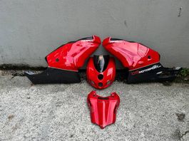 Ducati 999 / 999R Carbon-Verkleidung SFC inkl. GFK-Heck