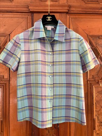 VINTAGE ANNA AND FRANK 100 % Seide Bluse Zustand: Perfekt