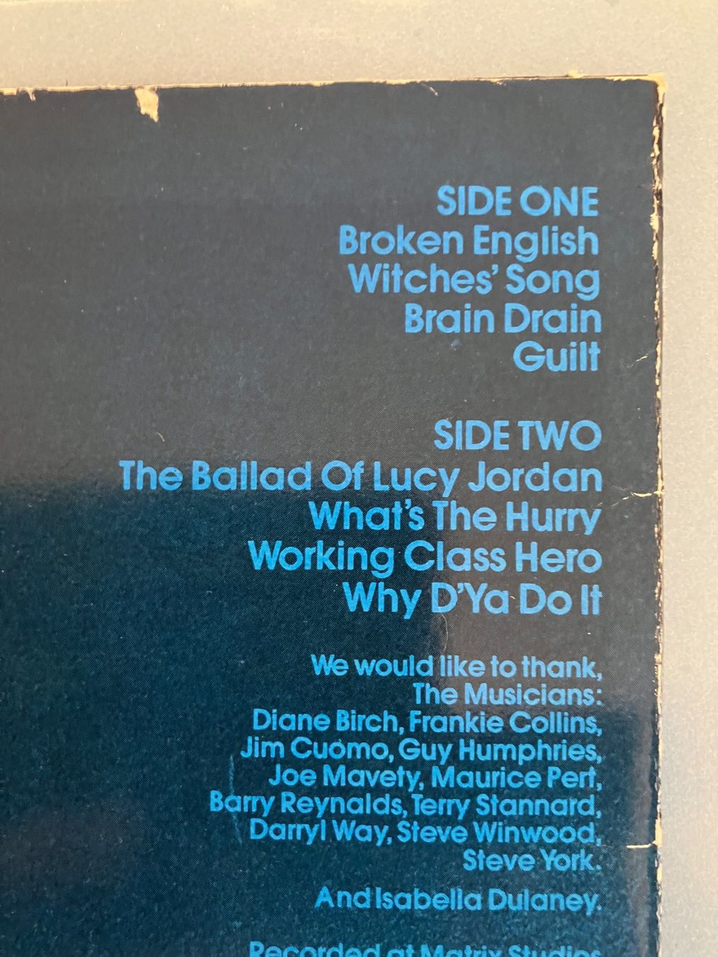 Dischi in vinile: Marianne Faithfull – Usato da Aarwangen venduto da Jukebox3 3