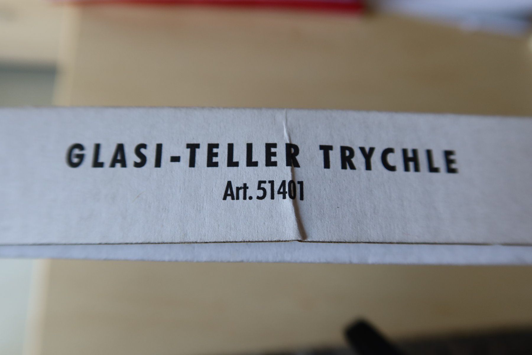 Glasi Hergiswil Piatti: Glasi Hergiswil, Teller TRYCHLE, Durchmesser 28cm - NEU – Nuovo e nell'imballaggio originale da Zürich venduto da Piki7 3