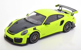 PORSCHE 911 GT2 RS 2018 HELLGRÜN/CARBON 1:18 MINICHAMPS