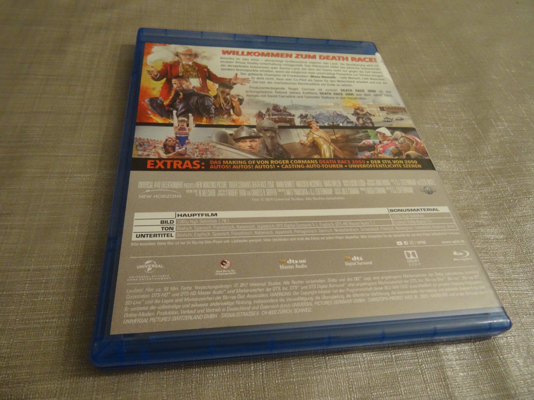 Tutti i DVDs: Death Race 2050 - Roger Corman's, Blu-Ray – Usato da Olten venduto da Disc-Verkauf 2