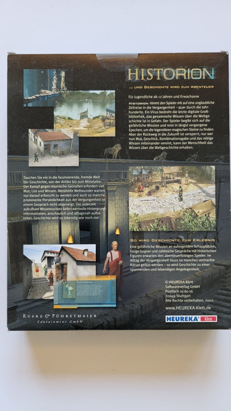 Spiele: Historian - Win95 - Big Box - Ungeöffnet – Gebraucht aus Rosshäusern von West66 2