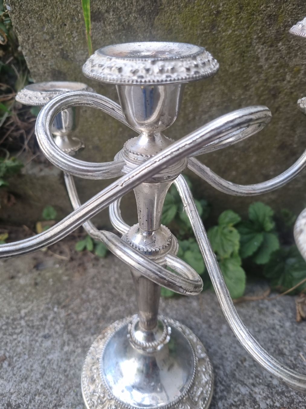 Portacandele: Kerzenleuchter silver plated – Usato da Ostermundigen venduto da vintage60 1