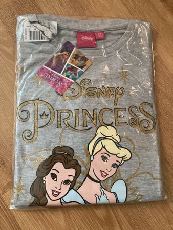 Disney Belle und Cinderella Langarmshirt Gr. 116