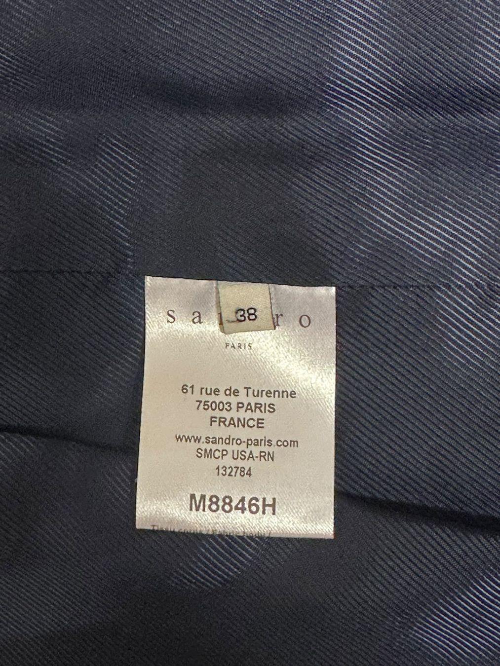 Sandro Mäntel: Sandro - Checked Mohair & Alpaca Blend Coat – Gebraucht aus Chur von kilkenny99 1