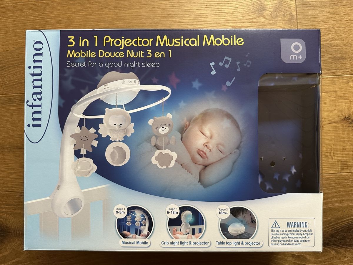 Tiro con l'arco: Infantino 3-in-1 Projector Musical Mobile – Usato da Worb venduto da Microbio