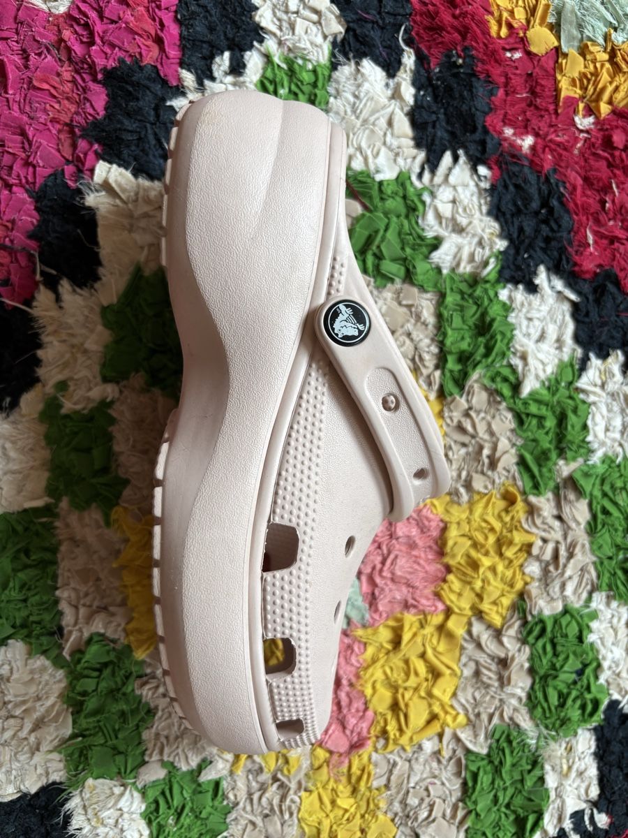 Crocs Scarpe da donna: Crocs Plateau, Gr. 37, hellrosa, neu – Nuovo (secondo la descrizione) da Bern venduto da Cepu 1