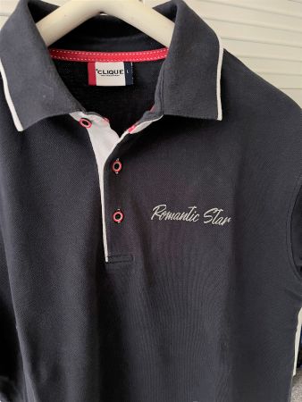 Poloshirt, dunkelblau, Baumwoll-Piqué, Gr.L/52  Top Zustand!
